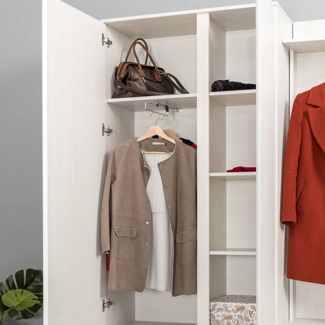 Шкаф комбинированный Ника 13.11 цвет ясень анкор светлый