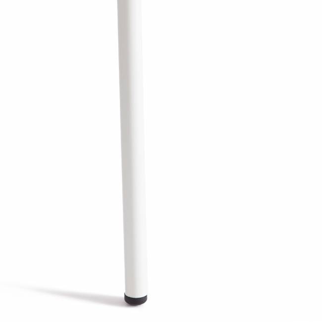 Стул Adde/Адде (мод. C-049)/1 шт. в упаковке металл/пластик, серый/белый, 39х49х78см серый, белый металл/пластик