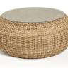 "Барселона" журнальный столик из искусственного ротанга, цвет соломенный "Барселона" журнальный столик из искусственного ротанга, цвет соломенный