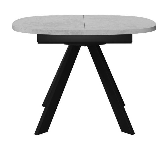 Стол DikLine B110 Бетон/опоры черные Стол DikLine B110 Бетон/опоры черные