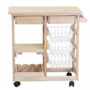 Тумба с баром и корзинами лак Тумба с баром и корзинами лак