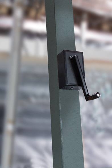 Зонт профессиональный 3х3 м Leonardo Braccio антрацит, слоновая кость 3000х3000 мм Зонт профессиональный 3х3 м Leonardo Braccio антрацит, слоновая кость 3000х3000 мм