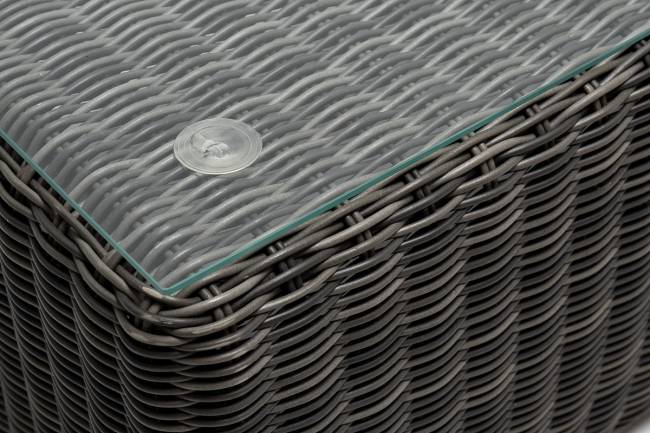 "Боно" лаунж-зона из искусственного ротанга, цвет графит "Боно" лаунж-зона из искусственного ротанга, цвет графит