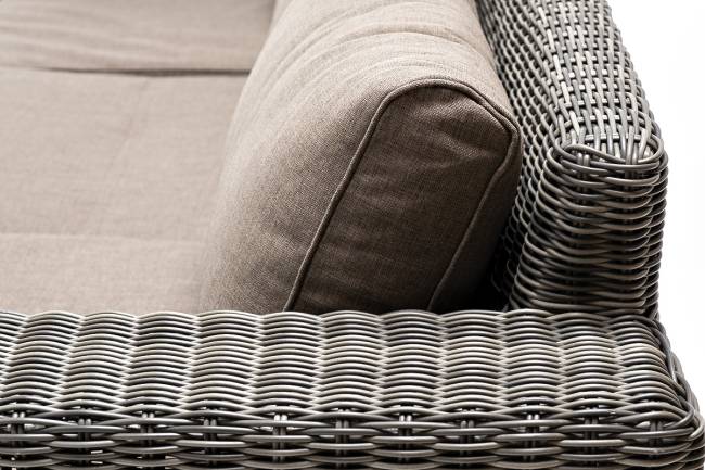 "Боно" лаунж-зона из искусственного ротанга, цвет графит "Боно" лаунж-зона из искусственного ротанга, цвет графит