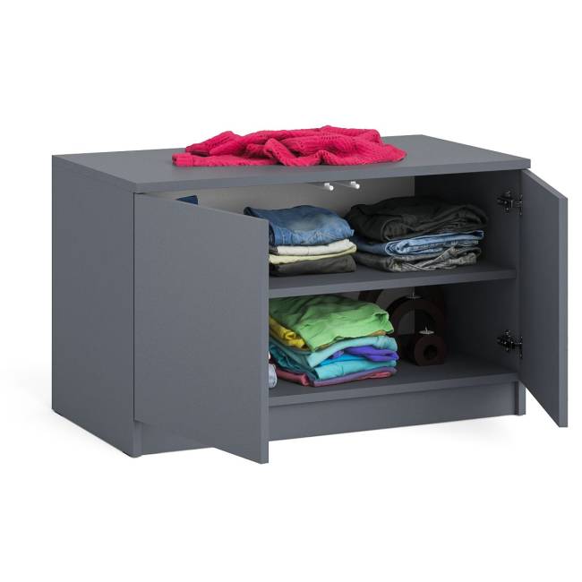 Тумба/антресоль Мори МА900.1 цвет графит Тумба/антресоль Мори МА900.1 цвет графит