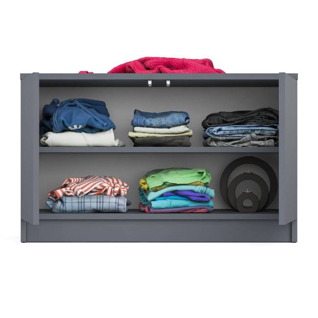 Тумба/антресоль Мори МА900.1 цвет графит Тумба/антресоль Мори МА900.1 цвет графит