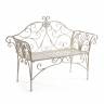 Скамья Secret de Maison BEAUJOLAIS (mod. PL08-8574) металл, 136х46х96см, белый антик (antique white) белый антик (antique white) металл