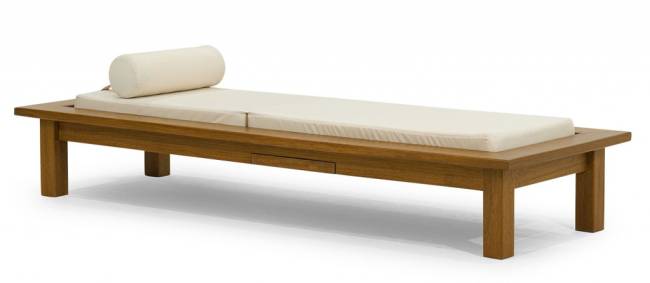 Шезлонг-лежак деревянный с матрасом Roova 2170х770х340 мм Шезлонг-лежак деревянный с матрасом Roova 2170х770х340 мм