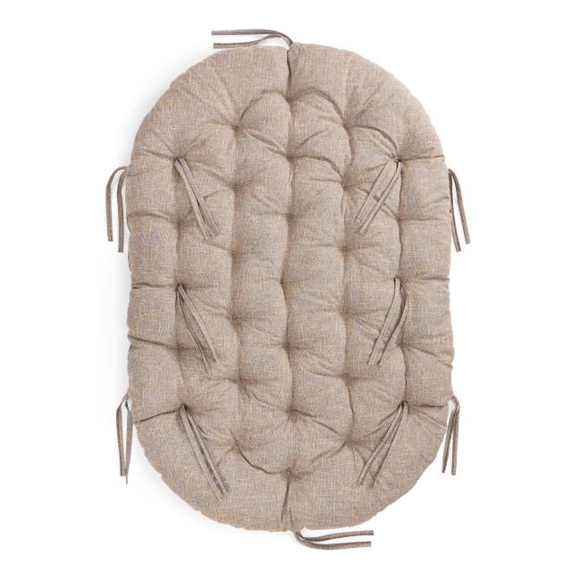 Диван Мамасан/Mamasan (23/02 W) /с подушкой/ 169х102х80см, античный черно-коричневый, матрац 182х119см, рогожка, меланж Antique brown (античный черно-коричневый)