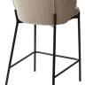 Полубарный стул WENDY BLUVEL-40 BEIGE (H=65), велюр М-City