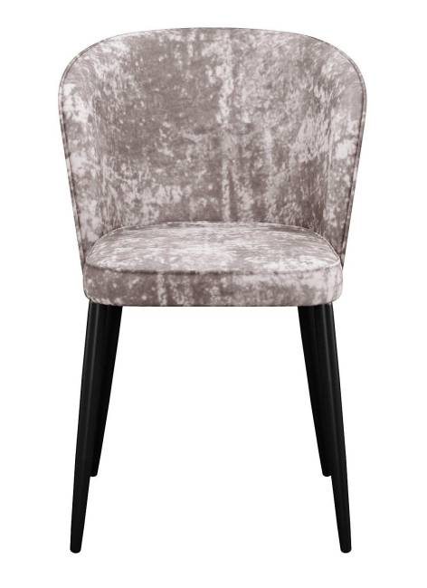 Стул DikLine 348 поворотный M02 бежевый, ножки черные