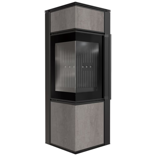 Печь Kratki PRO TORA/S NATURALI PIETRA DI SAVOIA GRIGIA BOCCIARDATA