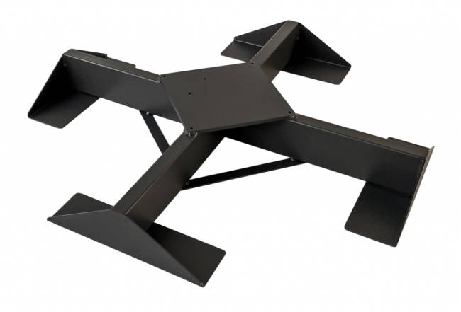 Зонт профессиональный 4х4 м Galileo Maxi Dark антрацит, слоновая кость 4000х4000 мм