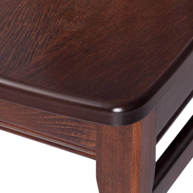 Стул Dolce/Дольче жёсткое сидение бук, МДФ, 40х46х100см, коричневый коричневый бук, мдф