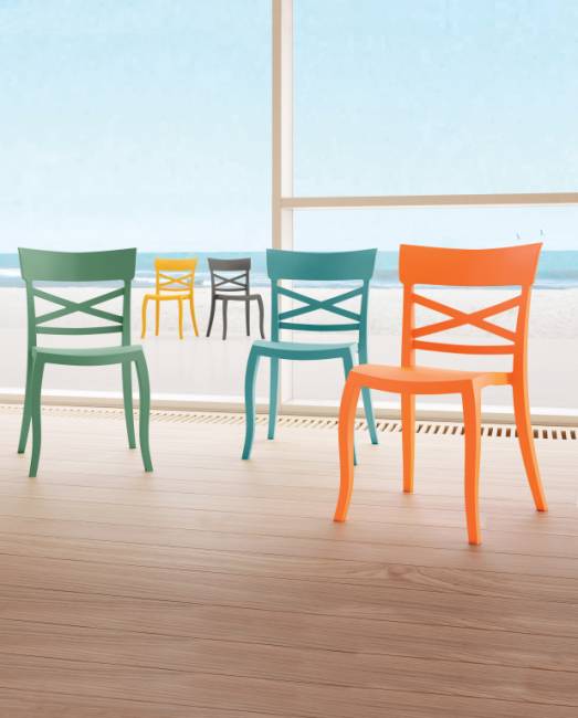 Стул пластиковый XSera-S зеленый 490х550х840 мм Стул пластиковый XSera-S зеленый 490х550х840 мм