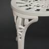Комплект Secret De Maison Waltz of flowers (стол +2 стула) алюминиевый сплав, D60/H67, 52Х40Х89см, butter white