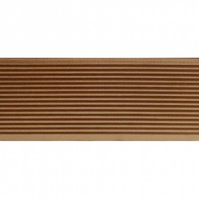 Террасная доска DARVOLEX шовная, 150*23,5*4000 мм, коричневый