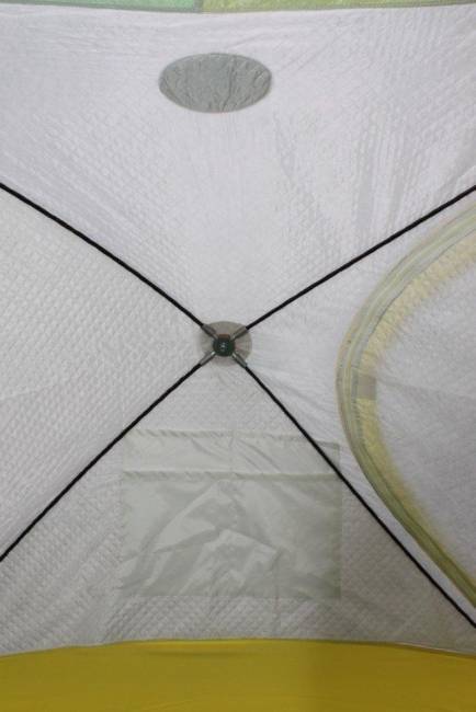 Палатка для зимней рыбалки Медведь Куб 3 трехслойная Палатка для зимней рыбалки Медведь Куб 3 трехслойная