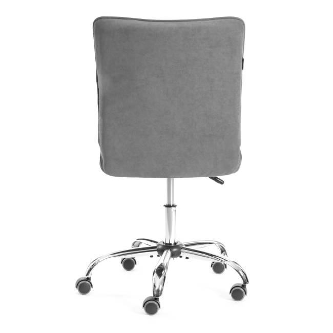 Комплект кресло+стул Бари/Bari LT, велюр, серый/черный, 29 серый/черный флок