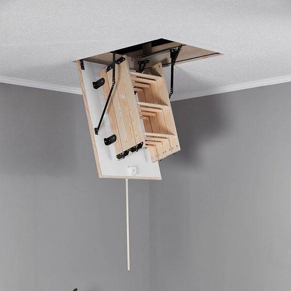 Чердачная складная лестница COMPACT TERMO