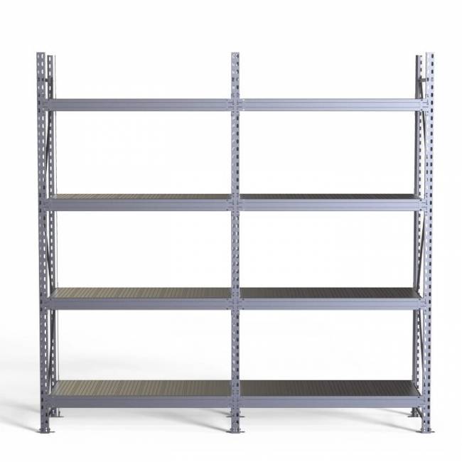 Стеллаж металлический SGR-V-Zn 1284-2,5-DS
