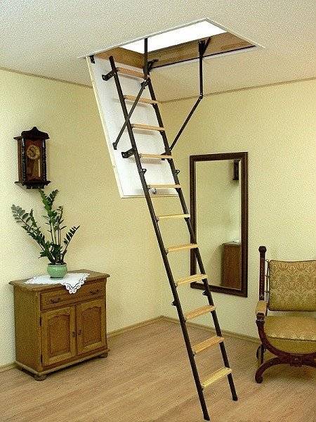 Чердачная складная лестница Stallux 265 90х70 Чердачная складная лестница Stallux 265 90х70