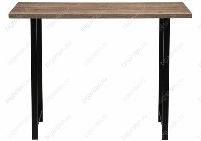 Стол барный Пегас дуб велингтон / черный матовый
