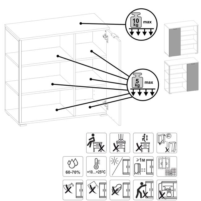 Комод Гранд 16.222 цвет дуб крафт табачный Комод Гранд 16.222 цвет дуб крафт табачный