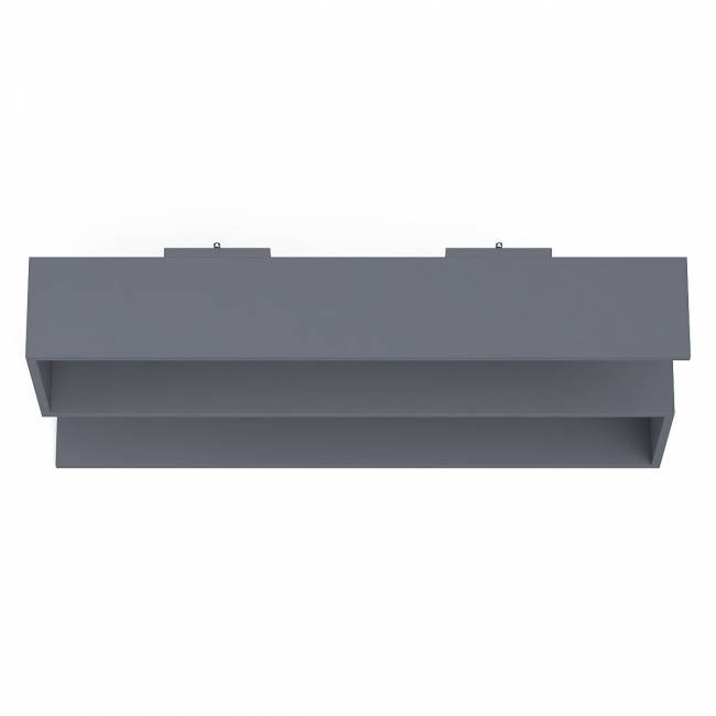 Навесная полка Мори 1200 цвет графит