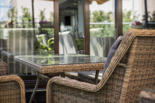 "Гляссе" лаунж-зона из искусственного ротанга, цвет соломенный "Гляссе" лаунж-зона из искусственного ротанга, цвет соломенный