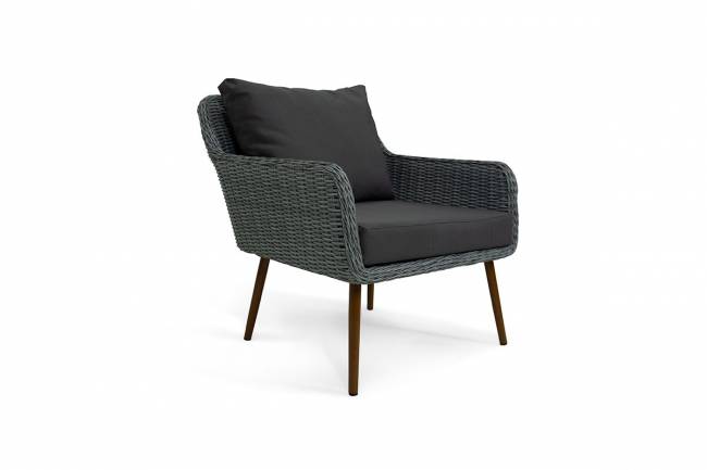 Комплект плетеной мебели MOKKA РИМИНИ / RIMINI (стол кофейный, 2 кресла, диван 3 х-местный)