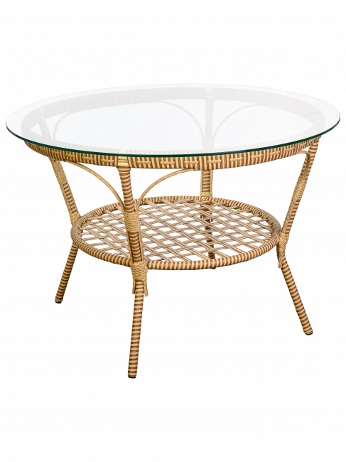 Комплект из искусственного ротанга Java (Ява)-6 (цвет: слоновая кость)