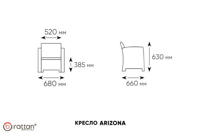 Комплект мебели АРИЗОНА Сет Макс / ARIZONA Set Max, антрацит (на 5 персон) Комплект мебели АРИЗОНА Сет Макс / ARIZONA Set Max, антрацит (на 5 персон)