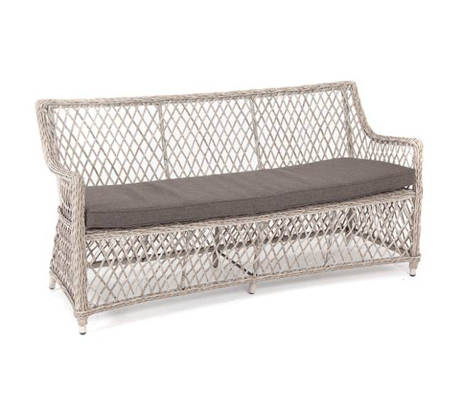 "Латте" диван двухместный из искусственного ротанга, цвет бежевый "Латте" диван двухместный из искусственного ротанга, цвет бежевый