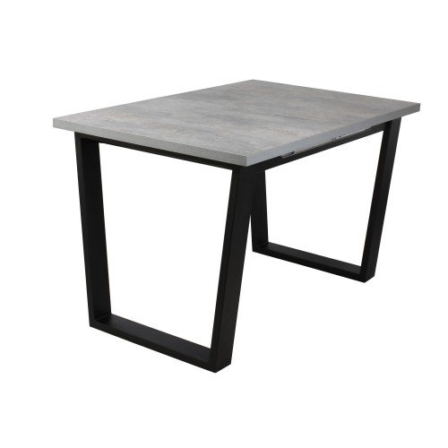 Стол обеденный раздвижной "ХАГЕН" , цемент Стол обеденный раздвижной "ХАГЕН" , цемент