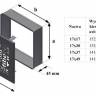 17x17 ABC черная