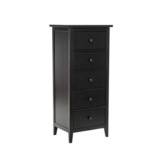 Leset Комод "Мира-5" (Комод 05) Чёрный Leset Комод "Мира-5" (Комод 05) Чёрный