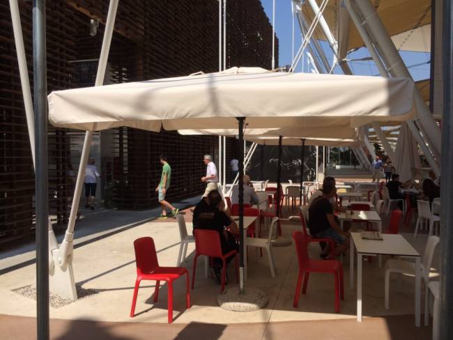 Зонт профессиональный 3х4 м Napoli Standard антрацит, слоновая кость 3000х4000 мм