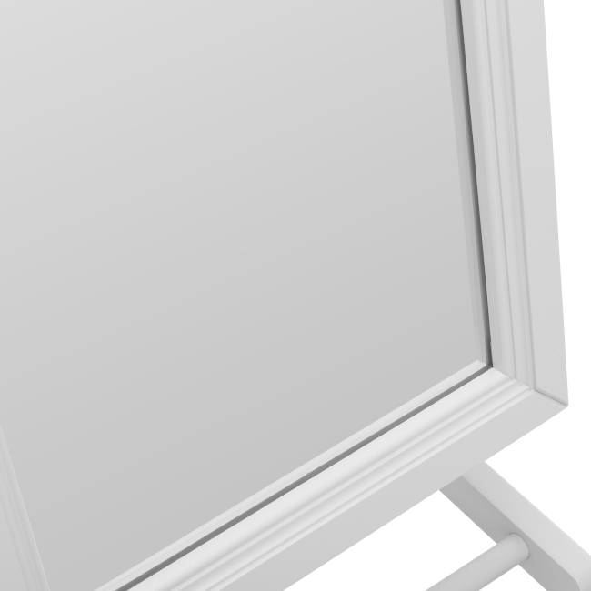 Зеркало напольное Leset Мэмфис Белый Чёрный