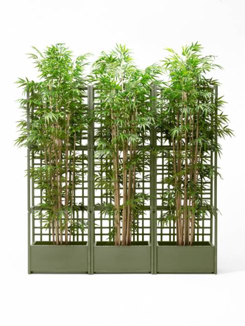 Кашпо пластиковое модульное Sipario 3 кактус 703х350х2109 мм