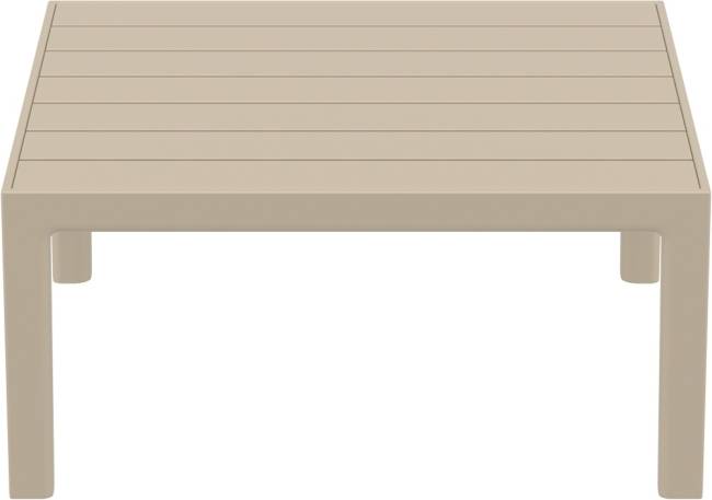 Комплект пластиковой мебели Portofino Lounge Corner бежевый, темно-серый