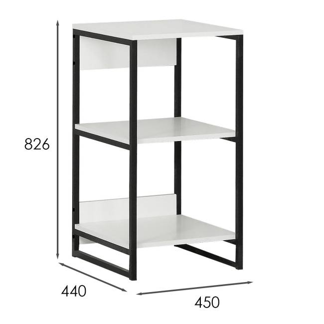 Стеллаж металлический № 1 45 см х 44 см х 82,6 см Стеллаж металлический № 1 45 см х 44 см х 82,6 см