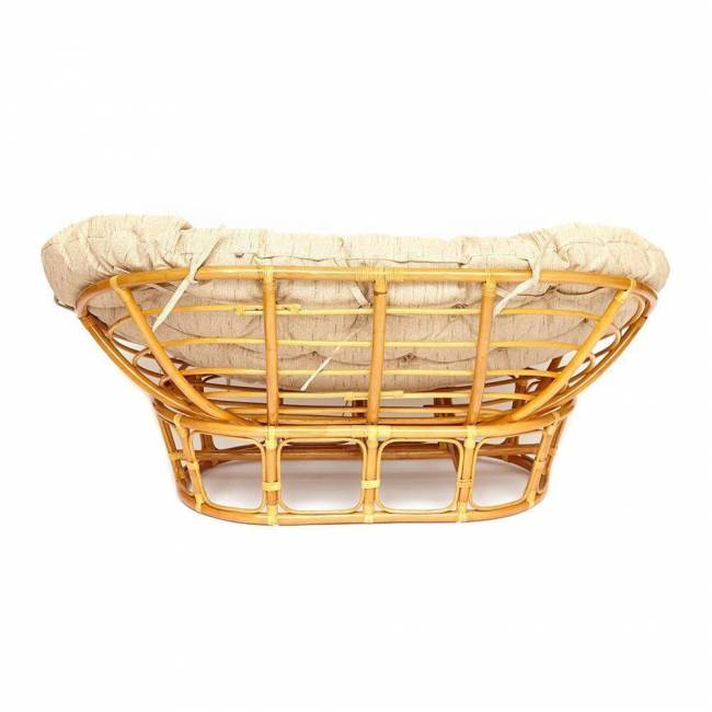 Диван MAMASAN/МАМАСАН 23/02 W /с подушкой/ подушка 182х119 см, 169х102х80 см, Honey (мед), ткань, Старт Honey (мед)