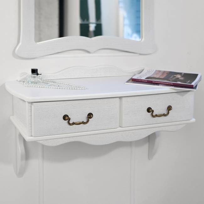 Консоль Берже 20 белый ясень