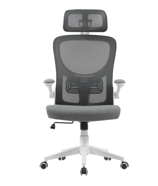 Кресло офисное TopChairs Airone серый ткань