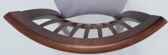 Обеденная группа Верди 120 со стульями Миранда орех/ ромб бежевый Обеденная группа Верди 120 со стульями Миранда орех/ ромб бежевый