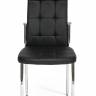 Стул Elfo/Эльфо (мод.35 ) металл/экокожа, 45х53х100х47см, хром/черный (Комплект из 4 шт.) хром/черный металл/экокожа Стул Elfo/Эльфо (мод.35 ) металл/экокожа, 45х53х100х47см, хром/черный (Комплект из 4 шт.) хром/черный металл/экокожа