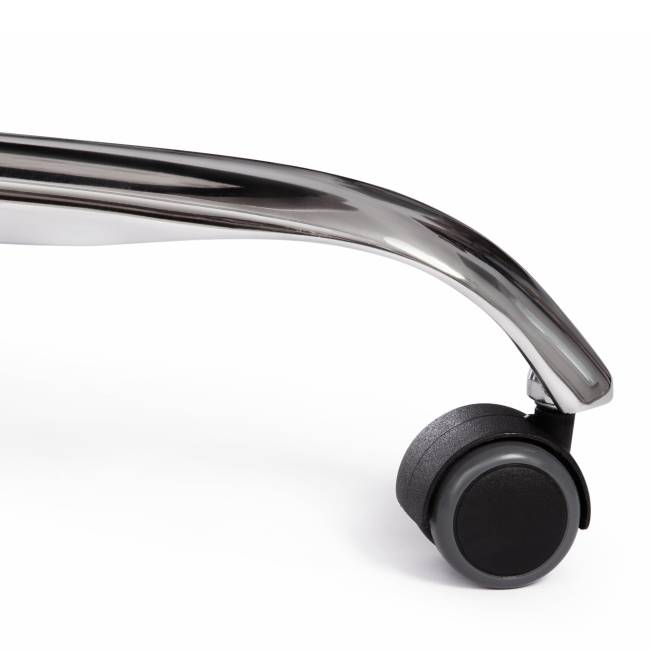 Кресло BERGAMO хром (22) кож/зам, бежевый, 36-34 бежевый кож/зам