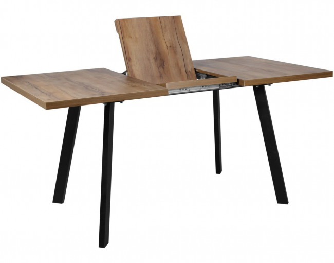 Стол обеденный раздвижной "БОРГ", таксония медовая Стол обеденный раздвижной "БОРГ", таксония медовая