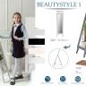 Зеркало напольное BeautyStyle 1 слоновая кость 130 см х 35 см Зеркало напольное BeautyStyle 1 слоновая кость 130 см х 35 см